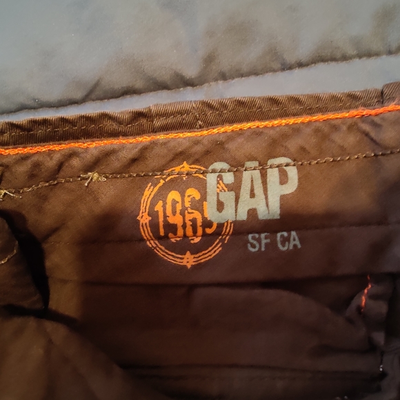 NEW GAP Adjustable-Waist Button Fly Pants/Khakis -Skater? -or what are these? - Picture 9 of 15